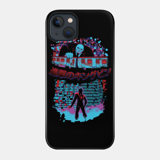 Attack on Kingpin - Spiderverse - Phone Case