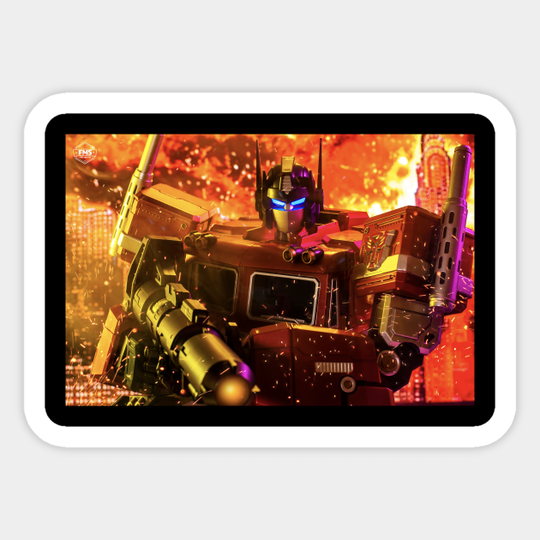 Optimus Prime: Warzone - Optimus Prime Transformers - Sticker