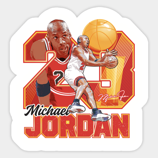 Michael Jordan Sticker Sticker - Sports - Sticker