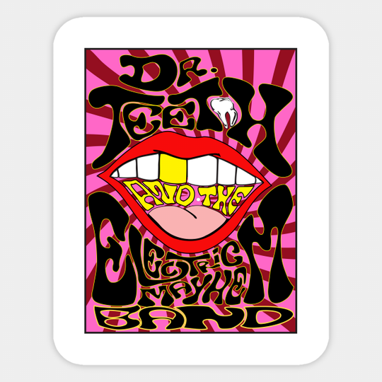 Dr. Teeth and the Electric Mayhem Band - The Muppets - Sticker