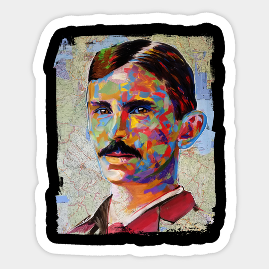 Tesla - Nikola Tesla - Sticker