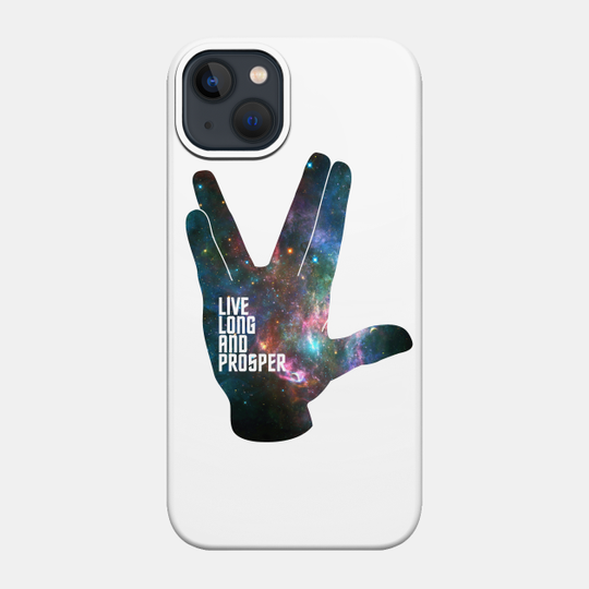 Live Long and Prosper - Galaxy - Star Trek - Phone Case