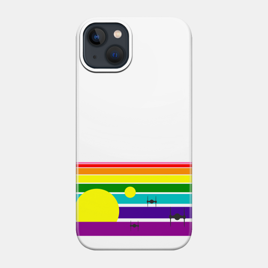 Tatooine Pride - Tatooine Rainbow - Phone Case
