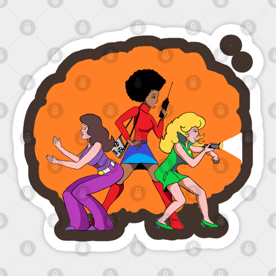 Cavey’s Angels - Captain Caveman - Sticker