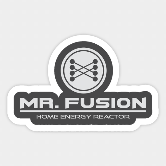 Mr. Fusion - Back To The Future - Sticker
