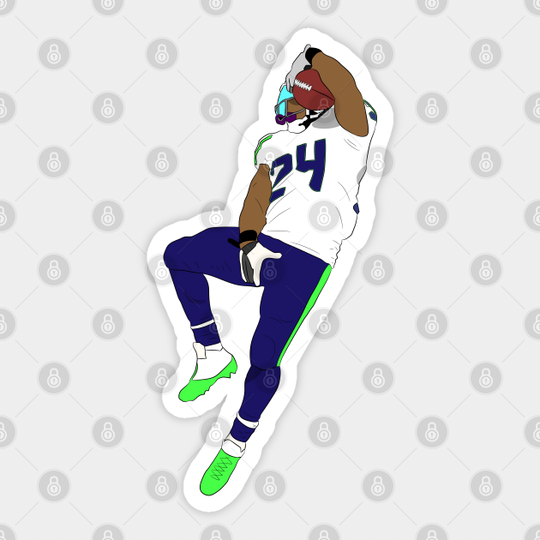 Skittles Monster - Football - Sticker