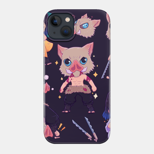 Inosuke Set - Kimetsu No Yaiba - Phone Case