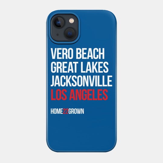 "Homegrown Series" L.A.: Lefty - Los Angeles Dodgers - Phone Case