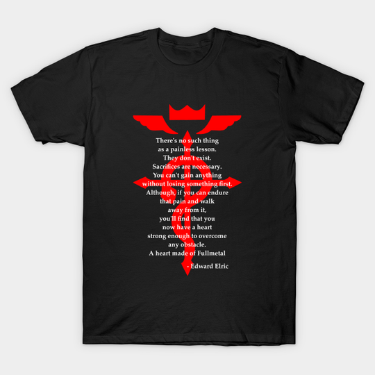 Fullmetal Heart - Fullmetal Alchemist - T-Shirt