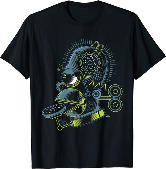 The Simpsons Homer Simpson Robot T-Shirt