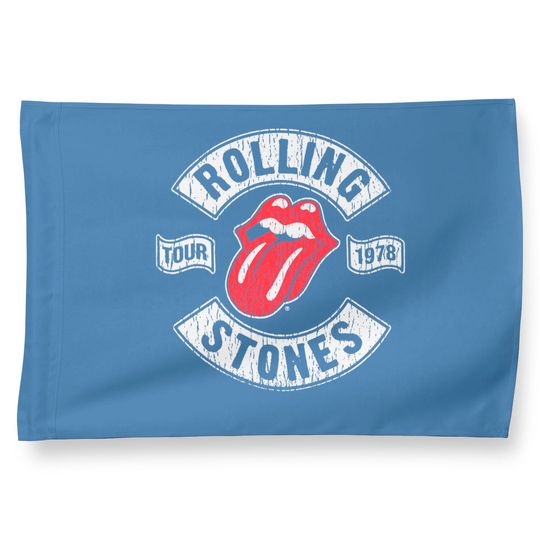 The Rolling Stones Tour 1978 House Flag