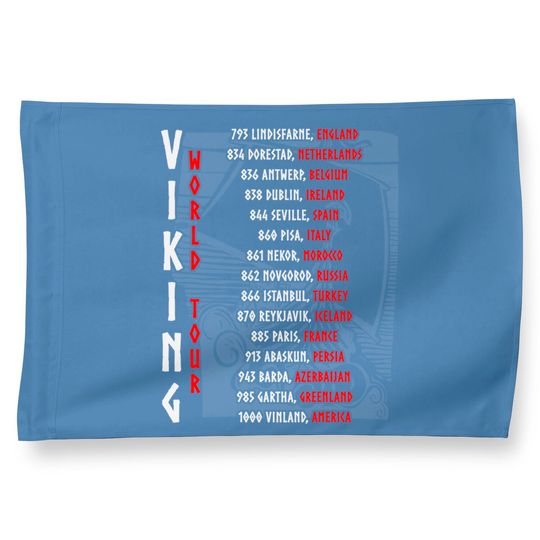Viking World Tour Front And Backprint! House Flag