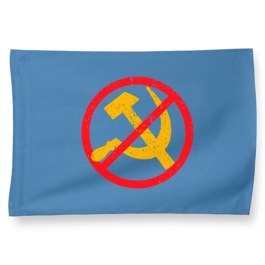 Anti Communism | Be Nice, Don't Be Communist | Republicans House Flag