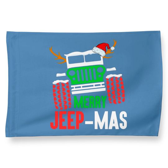 Merry Jeep Mas Merry Christmas Essential House Flag