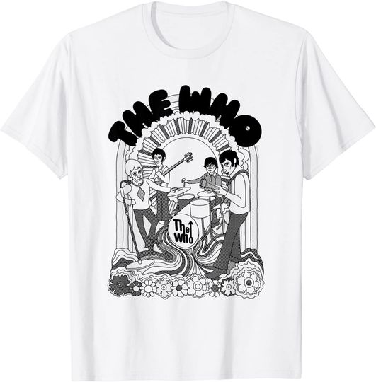 The Who  70's Illustration Art T-Shirt