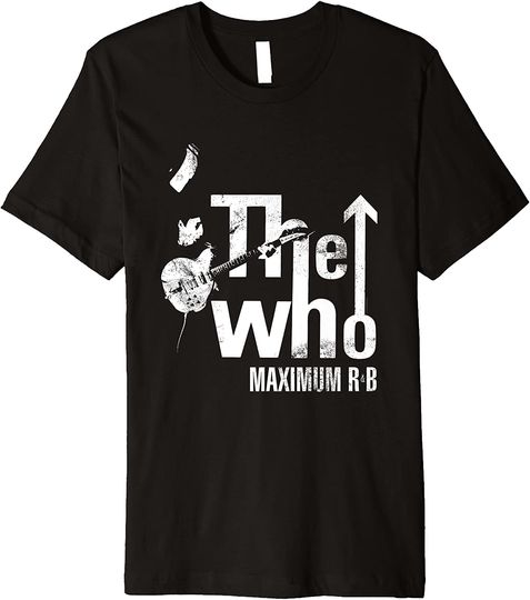The Who  Maximum R&B Tour Premium T-Shirt