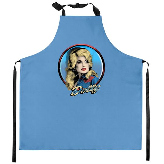 Dolly Parton Western Kitchen Apron