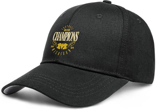 2021 Michigan Wolverines Hat Football Big 10 Champs Hat