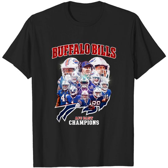 Buffalo Bills AFC East Champions T-Shirt