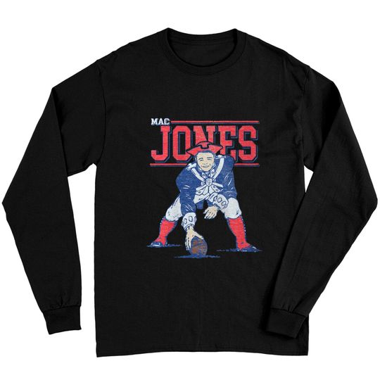 Mac Jones New England Patriots Long Sleeves