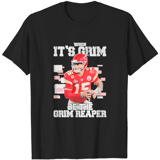 Kansas City Chiefs Grim Reaper, Chiefs Mahomes 13 Seconds Grim Reaper Shirt, Patrick Mahomes T-shirt