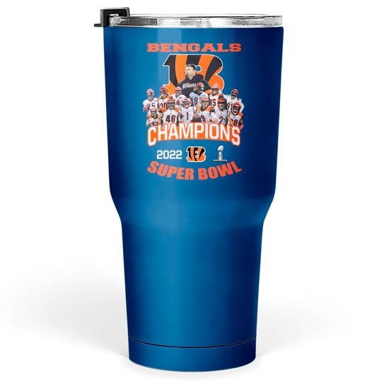Bengals Superbowl Tumblers 30 oz, Bengals Superbowl 2022 Shirt
