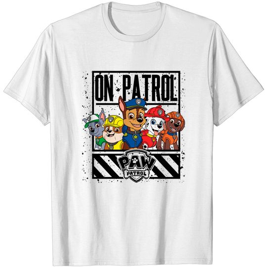 Paw Patrol Group On Patrol T-Shirt