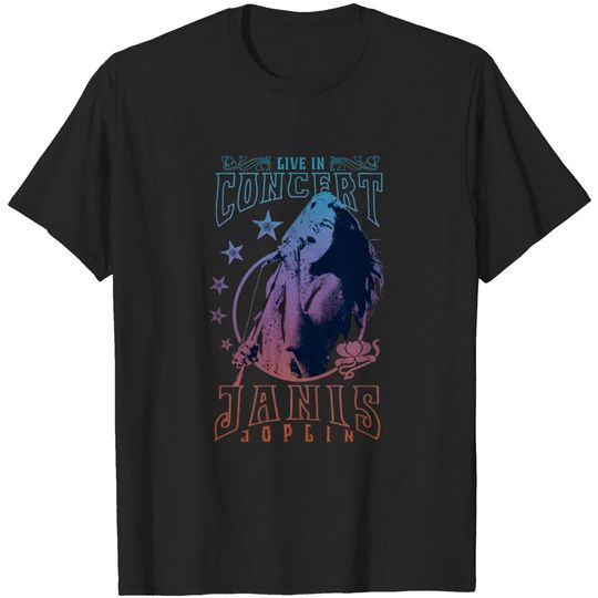 Janis Joplin Live in Concert T-Shirt