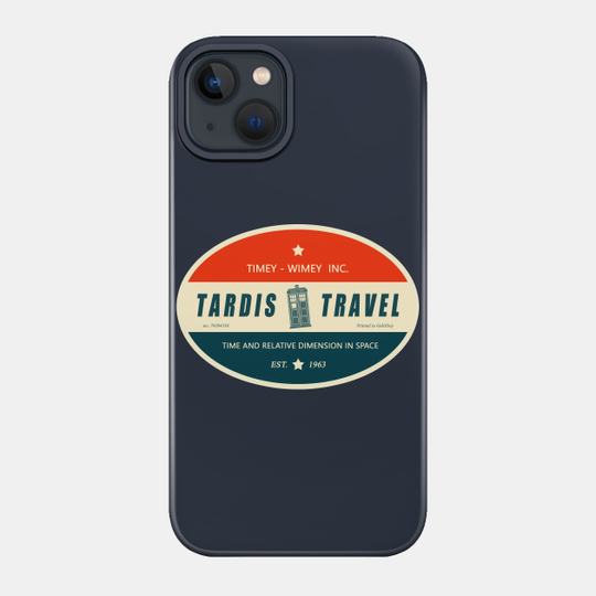 Tardis Travel - Tardis - Phone Case
