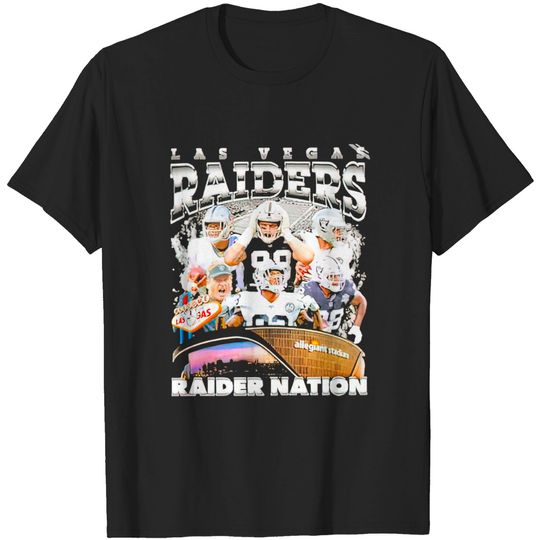 2022 Las Vegas Raiders Nation Champions Playoff Bound T-Shirt