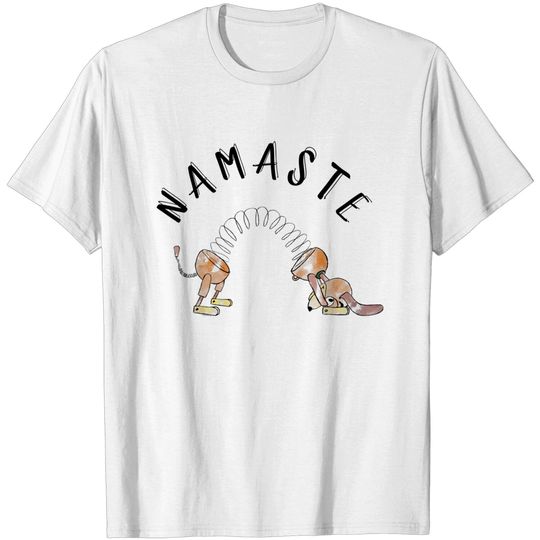 Pixar Toy Story Slinky Dog Namaste Stretch Poster T-Shirt