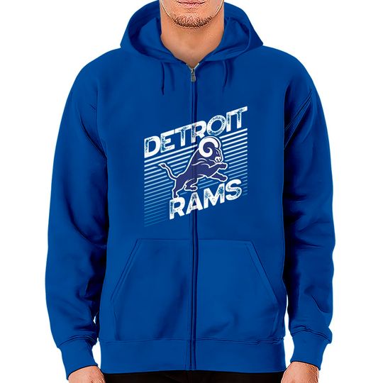 Detroit Rams Matt Stafford Los Angeles 2022 Champions Zip Hoodies