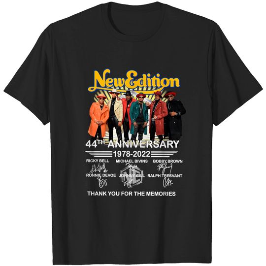 New Edition 44th Anniversary T Shirt