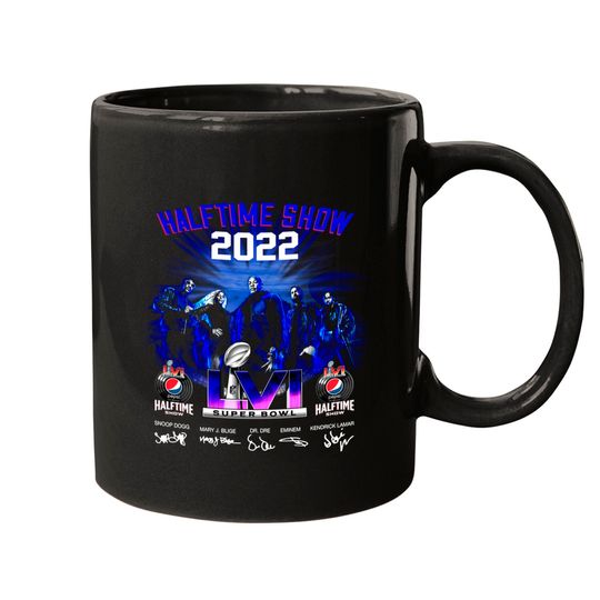 Halftime Show 2022 Super Bowl Lvi Signatures Mugs