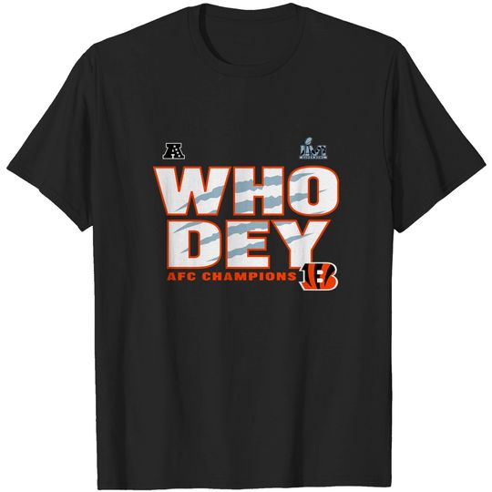 Cincinnati Bengals 2021 AFC Champions Hometown T-Shirt