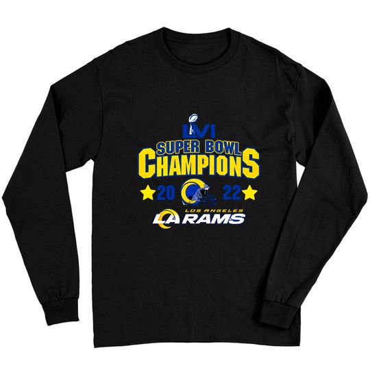 The LA Rams 2022 Super Bowl Champion Long Sleeves