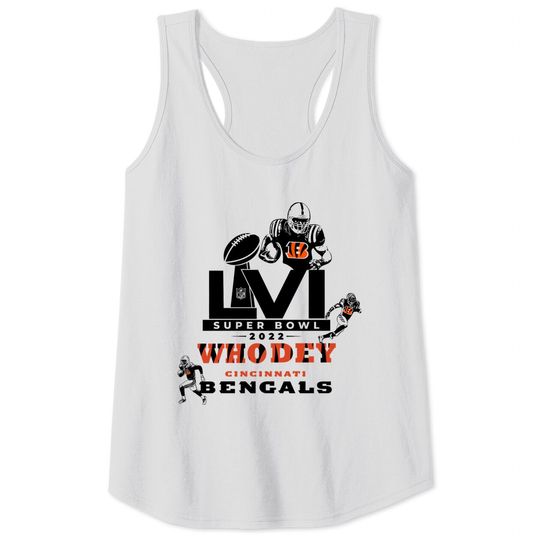 Cincinnati Bengals LVI Super Bowl 2022 Champions Tank Tops