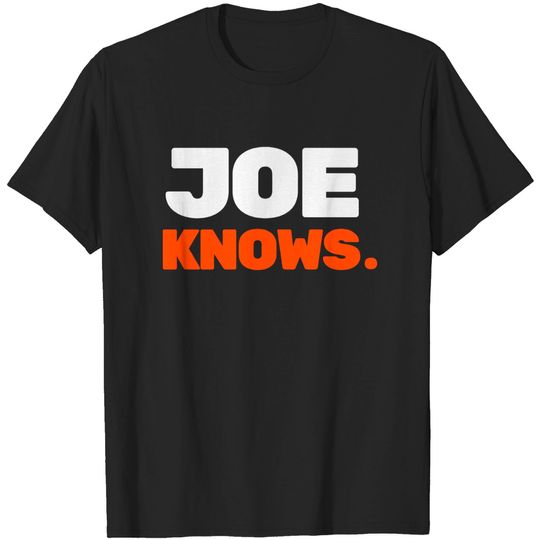 Joe Burrow Joe Knows Cincinnati Bengals Tee
