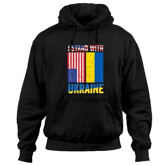 Ukrainian Lover I Stand With Ukraine Hoodies