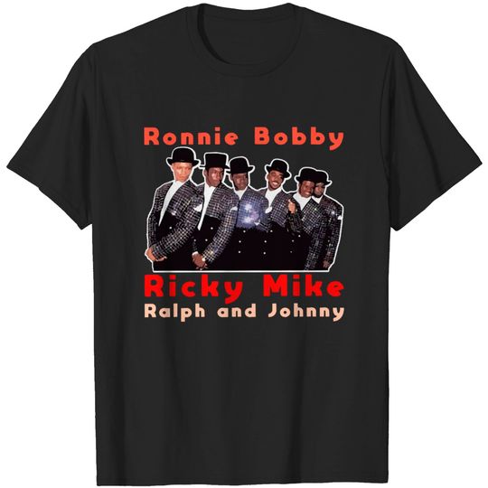 New Edition Band Ronnie Bobby Ricky Mike Ralph Johnny The Culture Tour 2022 T-Shirt
