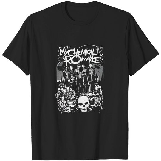 Hot Topic My Chemical Romance The Black Parade Lineup T-Shirt