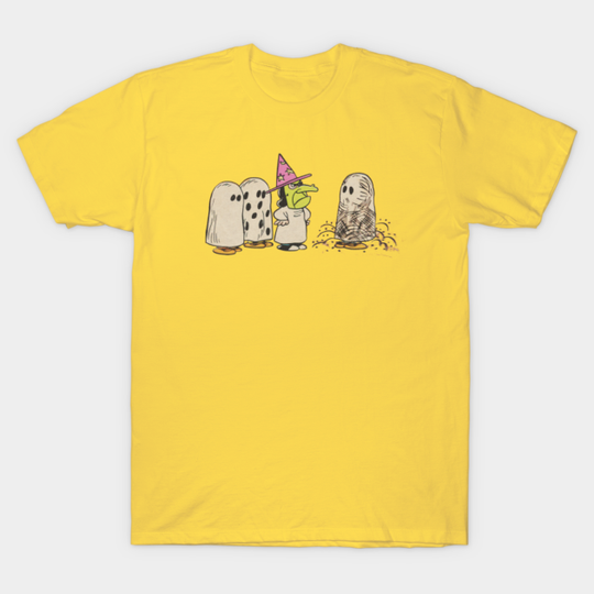 Peanuts Vintage Great Pumpkin Ghost Costumes - Peanuts - T-Shirt
