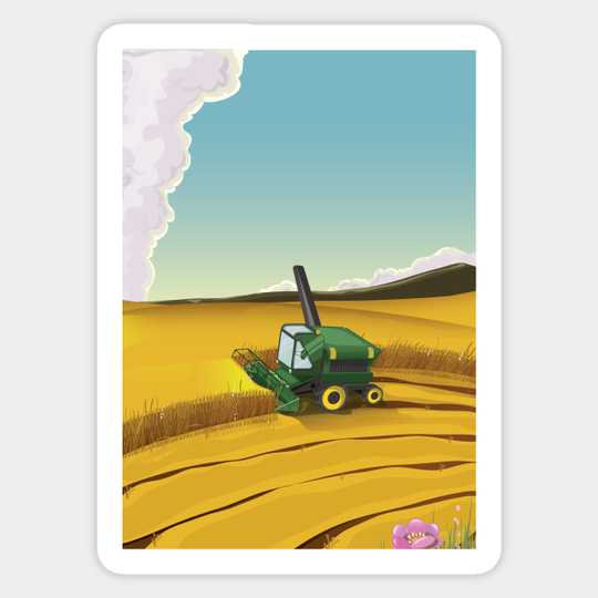 Combine Harvest - Combine Harvest - Sticker