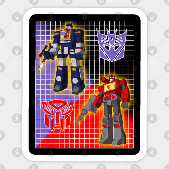 Transfor.... oh come on! - Transformers - Sticker