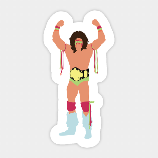 The Ultimate Warrior - Wrestling - Sticker