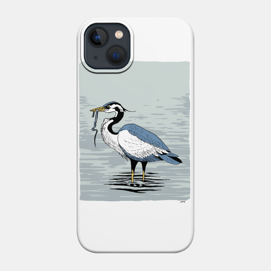 Great Blue Heron - Bird - Phone Case