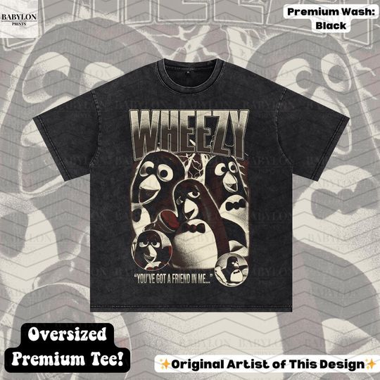 Oversized Toy Story Wheezy T-Shirt, Matching Toy Story Shirts, You've Got a Friend In Me