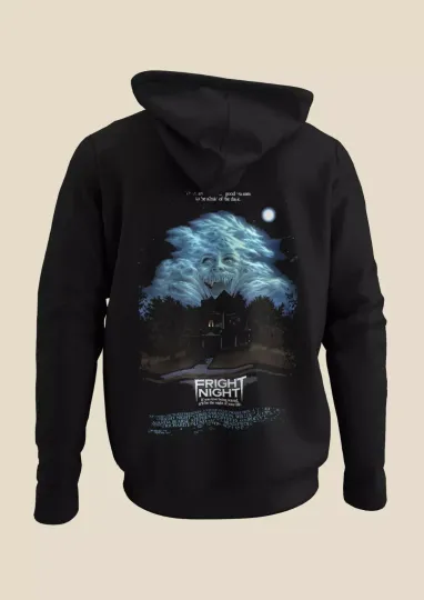 Fright Night - Movie Poster inspired Unisex Black Hoodie