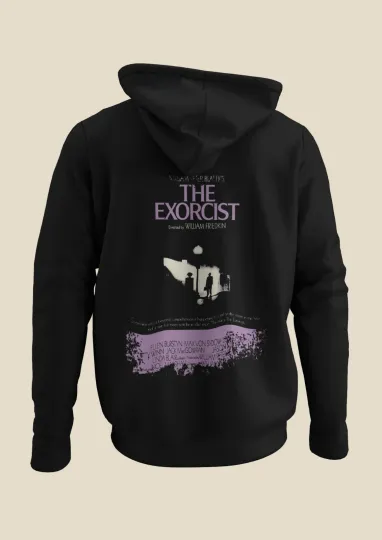 The Exorcist - Movie Poster inspired Unisex Black Hoodie