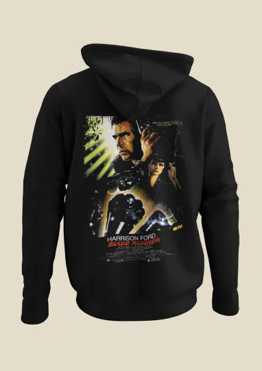 Blade Runner - Movie Poster inspired Unisex Black Hoodie